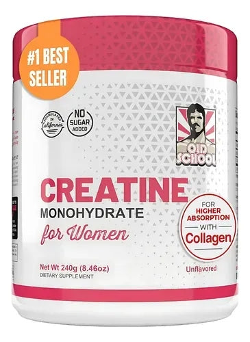 Creatina Woman + Colágeno Hidrolizado | Energía, Fuerza y Salud de la Piel para Mujeres