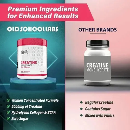 Creatina Woman + Colágeno Hidrolizado | Energía, Fuerza y Salud de la Piel para Mujeres